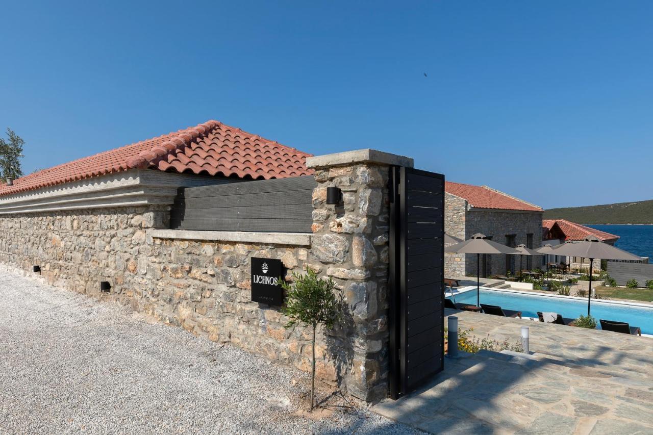 Lichnos Luxury Suites Sourpi Екстериор снимка
