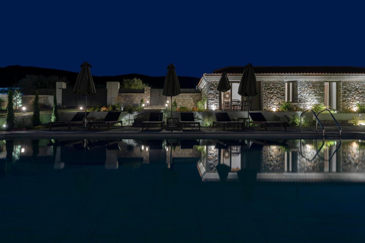 Lichnos Luxury Suites Sourpi Екстериор снимка