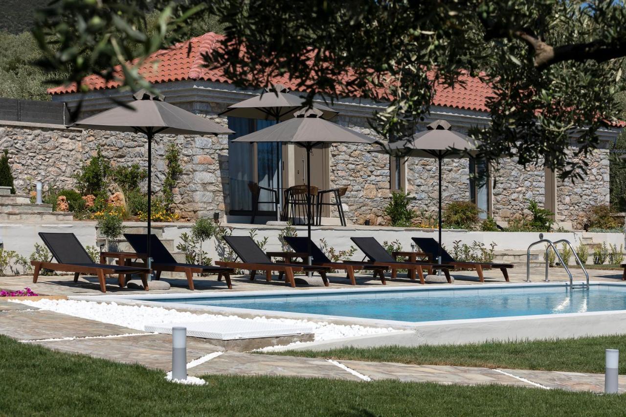 Lichnos Luxury Suites Sourpi Екстериор снимка
